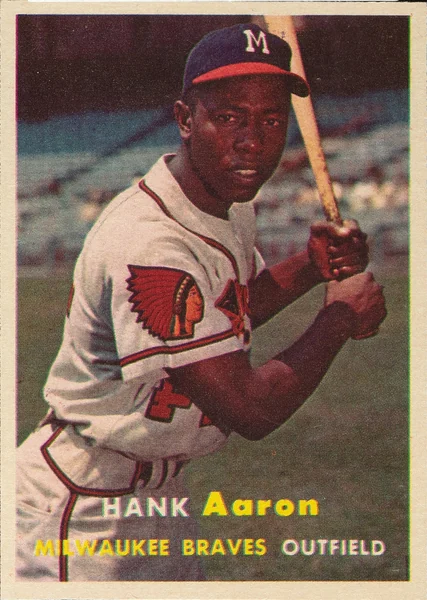 Hank Aaron — 1957 Topps #20
