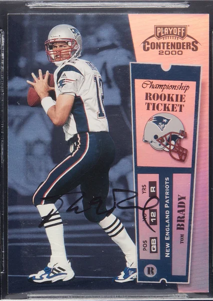 Tom Brady β 2000 Playoff Contenders Championship Ticket #144