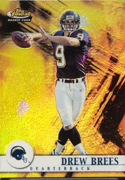 Drew Brees — 2001 Finest #127