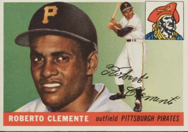 Roberto Clemente — 1955 Topps RC #164