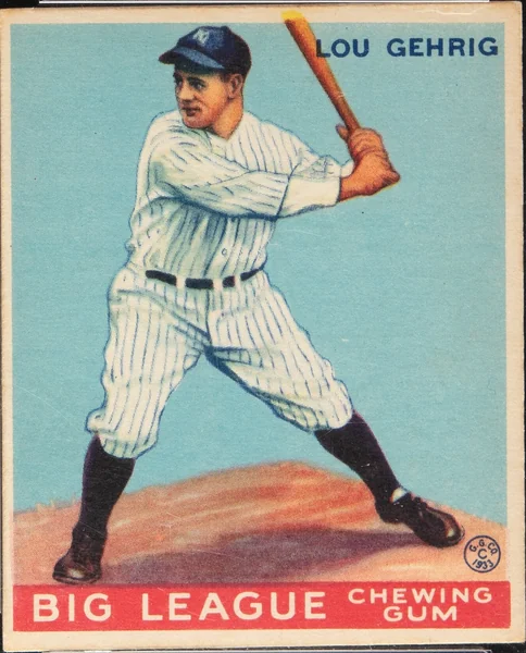 Lou Gehrig — 1933 Goudey #92