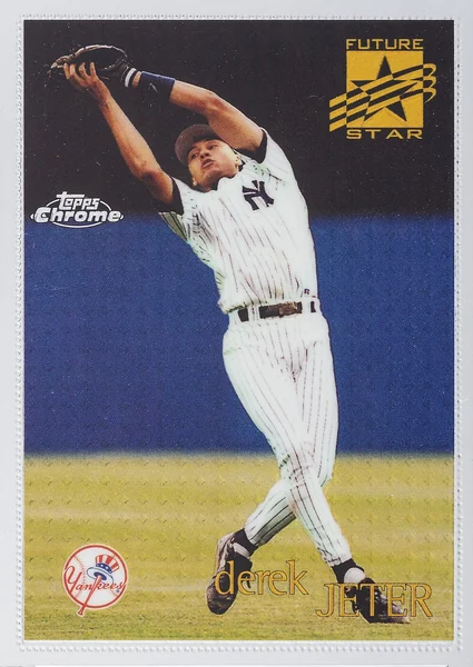 Derek Jeter — 1996 Topps Chrome #80