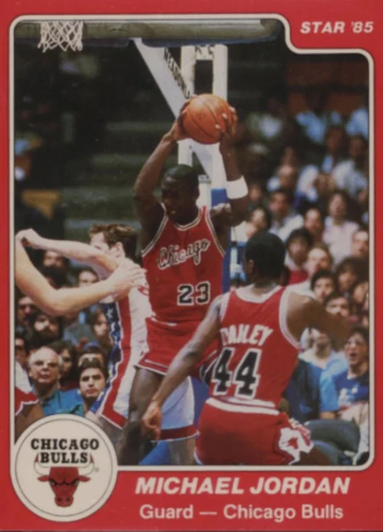 Michael Jordan — 1984-85 Star #101