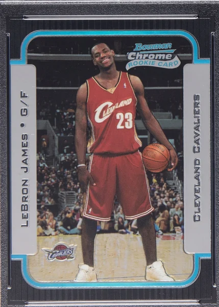 LeBron James — 2003-04 Bowman Chrome #123