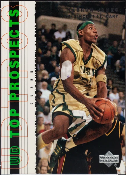LeBron James — 2003 UD Top Prospects #3