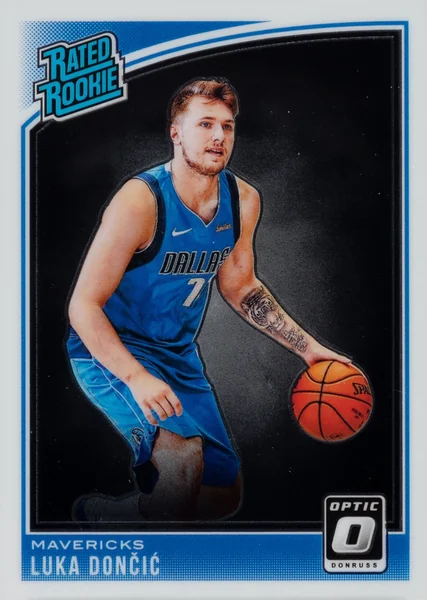 Luka Doncic — 2018-19 Donruss Optic #177