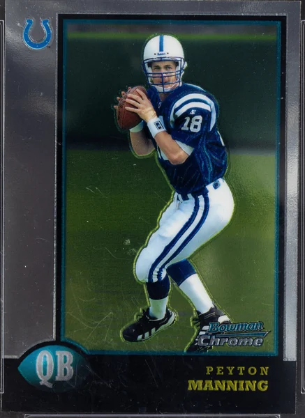 Peyton Manning — 1998 Bowman Chrome #1