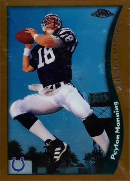 Peyton Manning — 1998 Topps Chrome #165