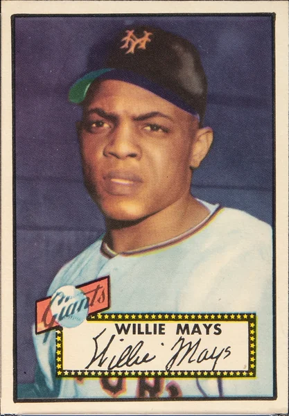 Willie Mays — 1952 Topps #261