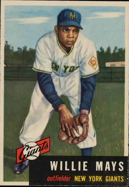Willie Mays — 1953 Topps #244