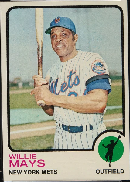 Willie Mays — 1973 Topps #305