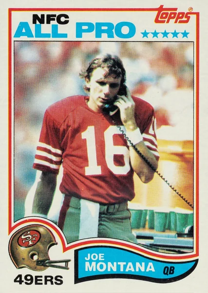Joe Montana — 1982 Topps #488