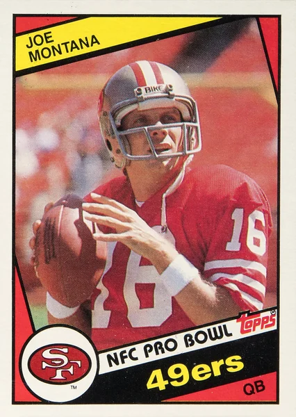 Joe Montana — 1984 Topps #358