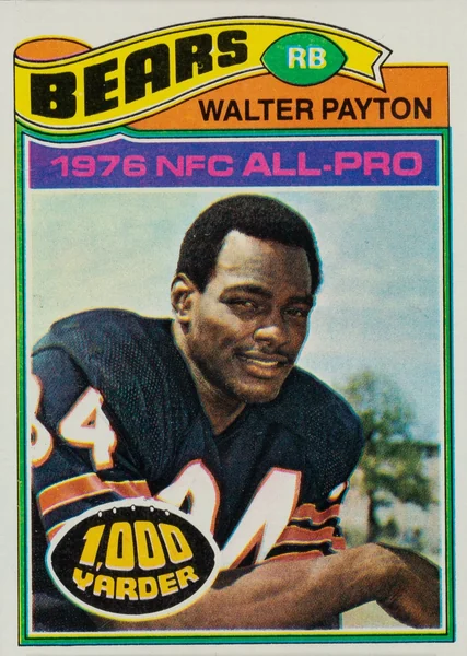 Walter Payton — 1977 Topps #360