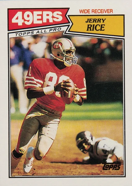 Jerry Rice — 1987 Topps #115
