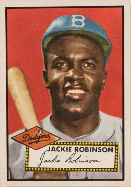 Jackie Robinson — 1952 Topps #312