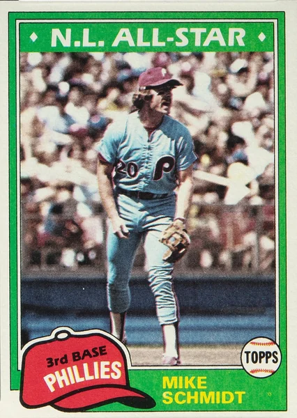 Mike Schmidt — 1981 Topps #540