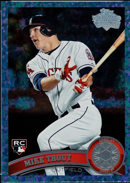 Mike Trout β 2011 Topps Update #US175 Hope Diamond /60