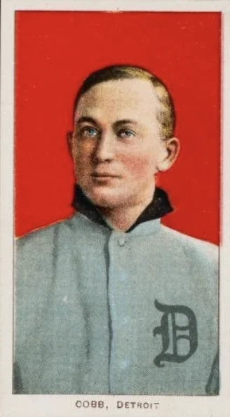 Ty Cobb — 1909-11 T206 Red Portrait