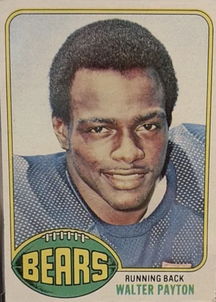 Walter Payton — 1976 Topps RC