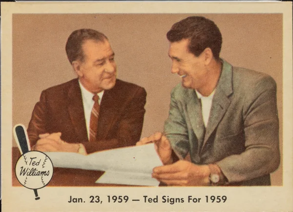 Ted Williams — 1959 Fleer #68